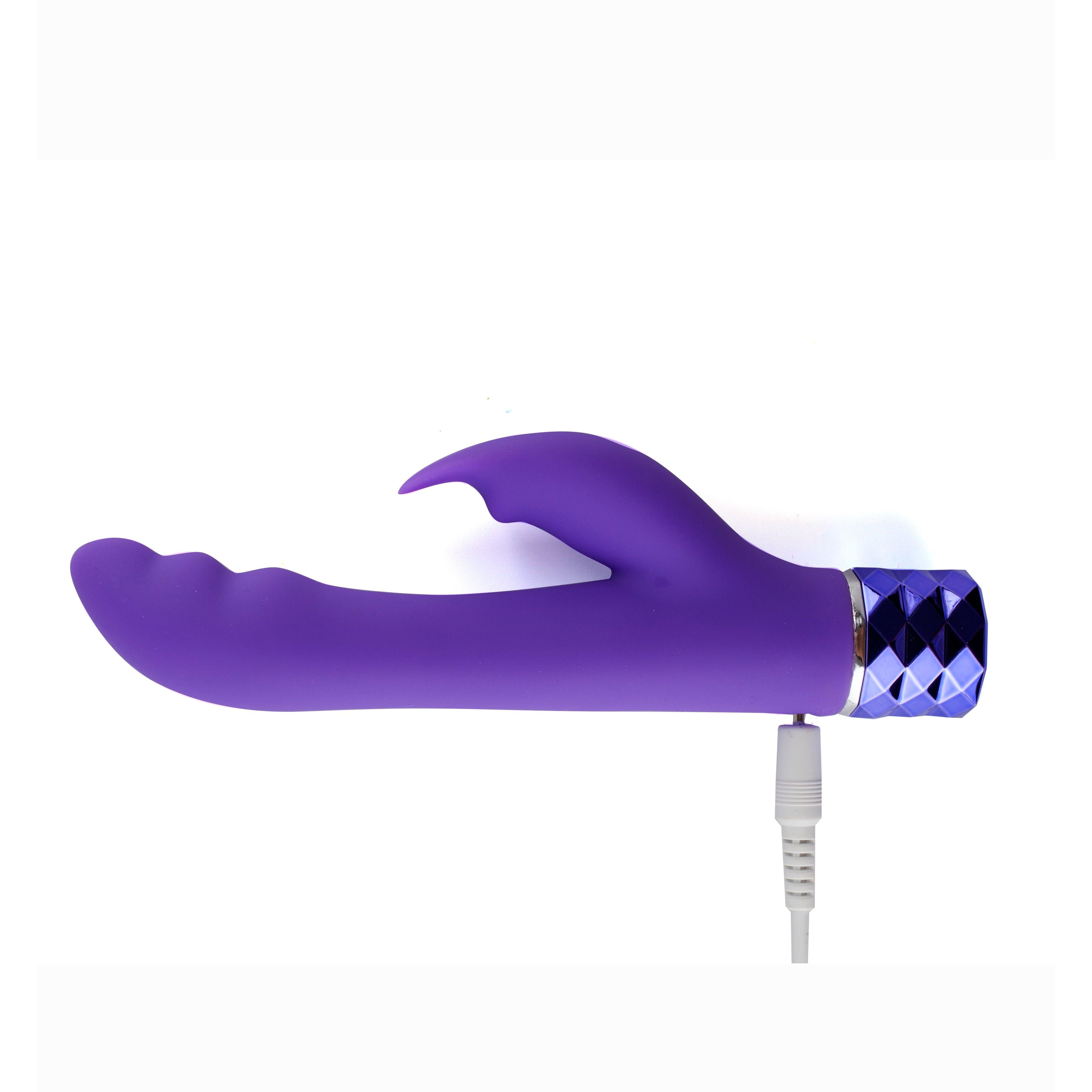 Maia Hailey - Purple 15.2 cm USB Rechargeable Rabbit Vibrator
