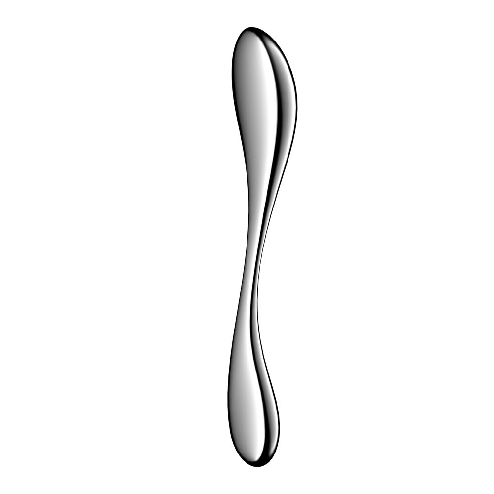 Satisfyer Star Force 3 - Chrome Steel 27 cm Dildo