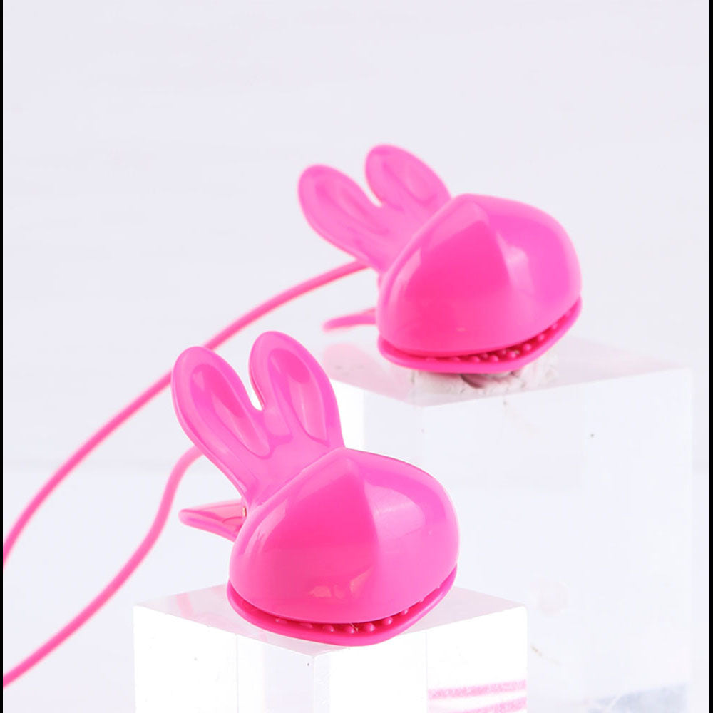 Maia MOLLI - Pink - Pink USB Rechargeable Vibrating Nipple Clamps & Necklace