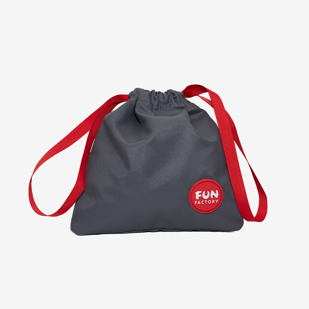 Fun Factory TOYBAG S grey - Grey Discreet Storage Bag - Small