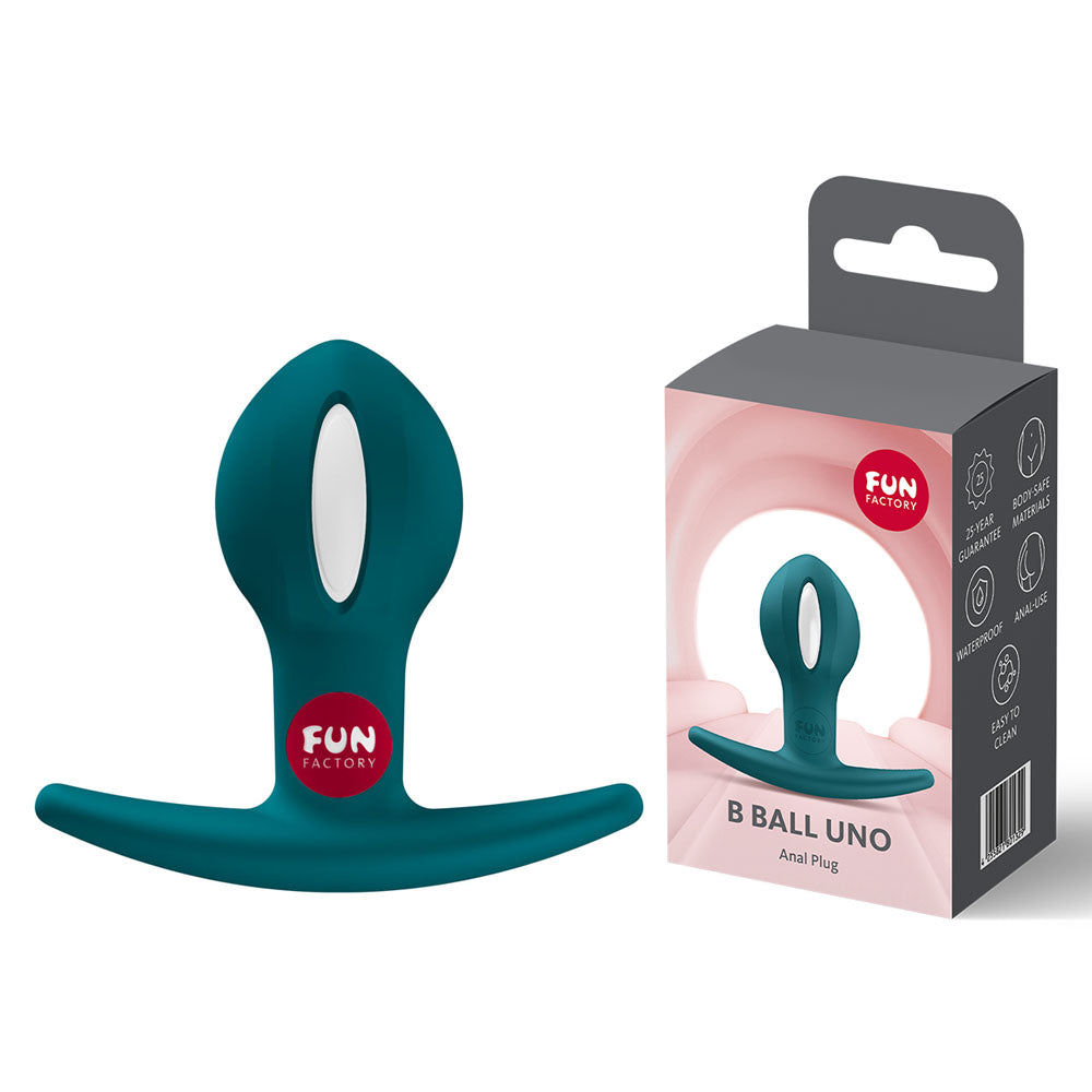 Fun Factory B BALLS UNO Bottle Green - Bottle Green 7.3 cm Kegel Ball