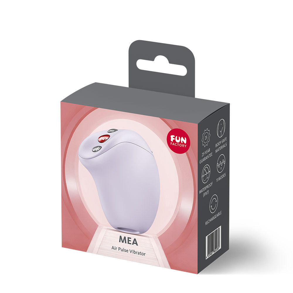 Fun Factory MEA Purple - Purple USB Rechargeable Air Pulse Clitoral Stimulator
