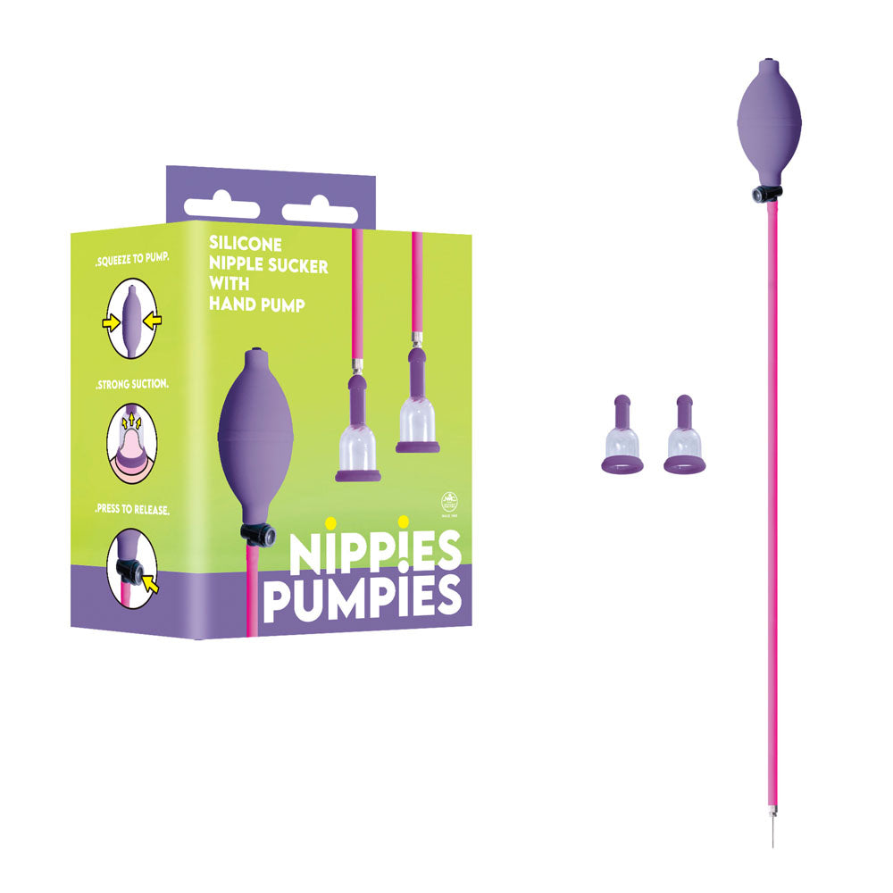 Nippies Pumpies - Purple - Purple Nipple Pump
