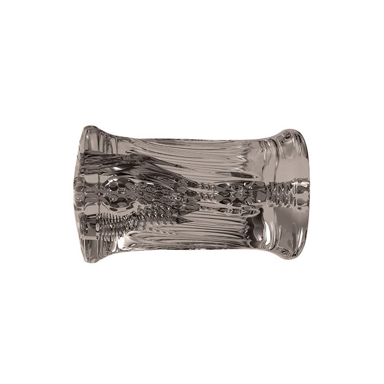 Adam & Eve Adam's 3-Way Stroker - Clear Triple Hole Stroker