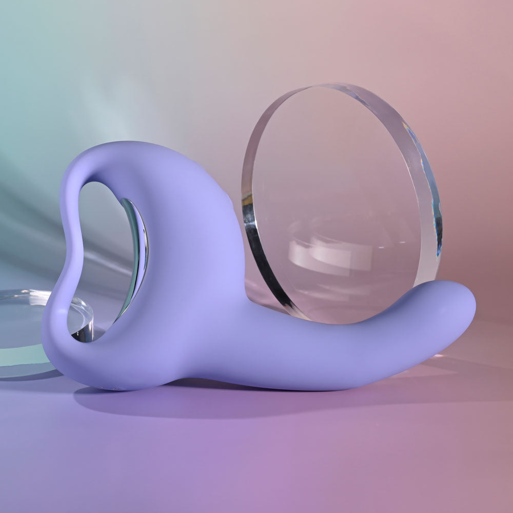 Playboy Pleasure NICE TO MEET YOU - Purple 19.5 cm USB Rechargeable Vibrator
