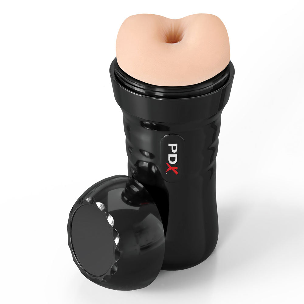 PDX Wet Bussies Super Bangin Butt - Light - Flesh Anal Stroker