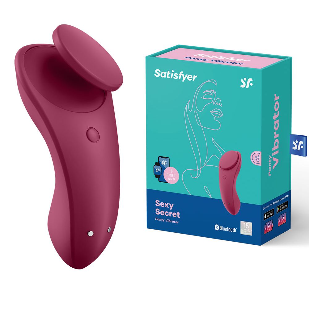 Satisfyer Sexy Secret - App Contolled USB-Rechargeable Panty Vibrator