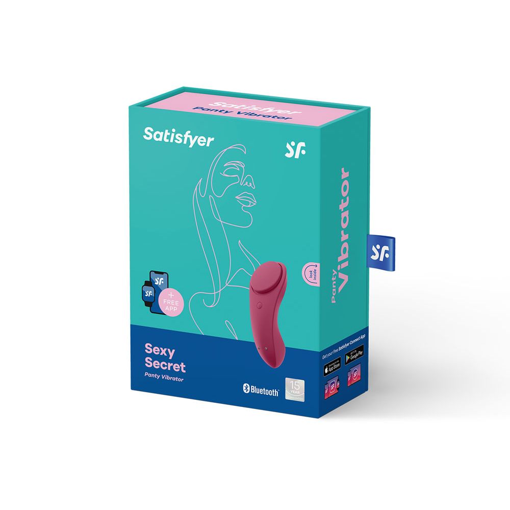 Satisfyer Sexy Secret - App Contolled USB-Rechargeable Panty Vibrator