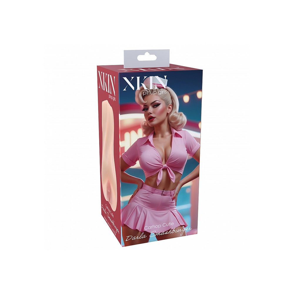 XKIN Pinup Girls - Darla Smashburger - Flesh 12.5 cm Vagina Stroker