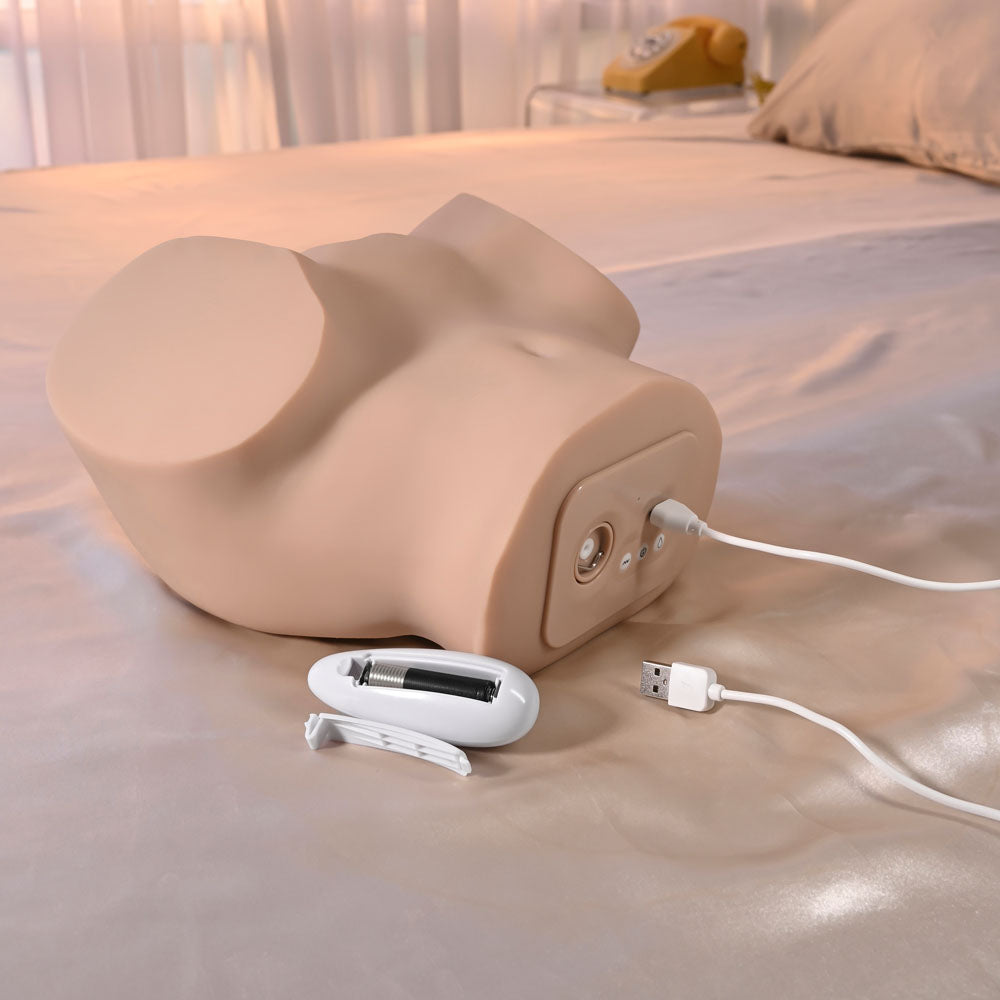 Zero Tolerance SQUIRT FOR ME SASHA GREY - Flesh USB Rechargeable Realistic Squirting Masturbator